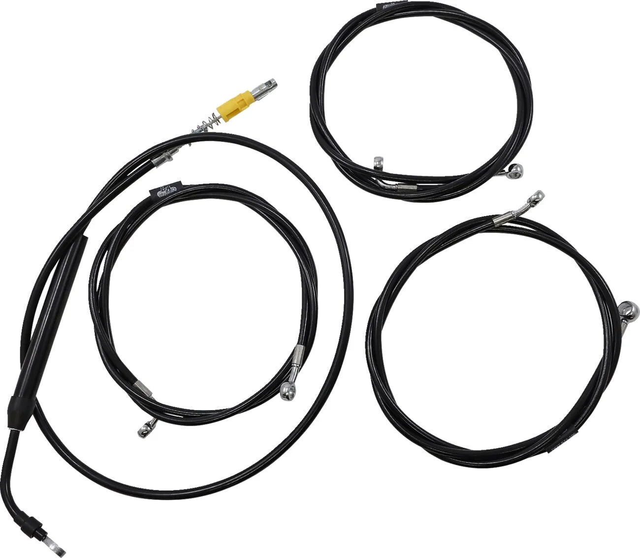 La Choppers Standard Vinyl Cable/Brake Line Kit for 15-17" Ape