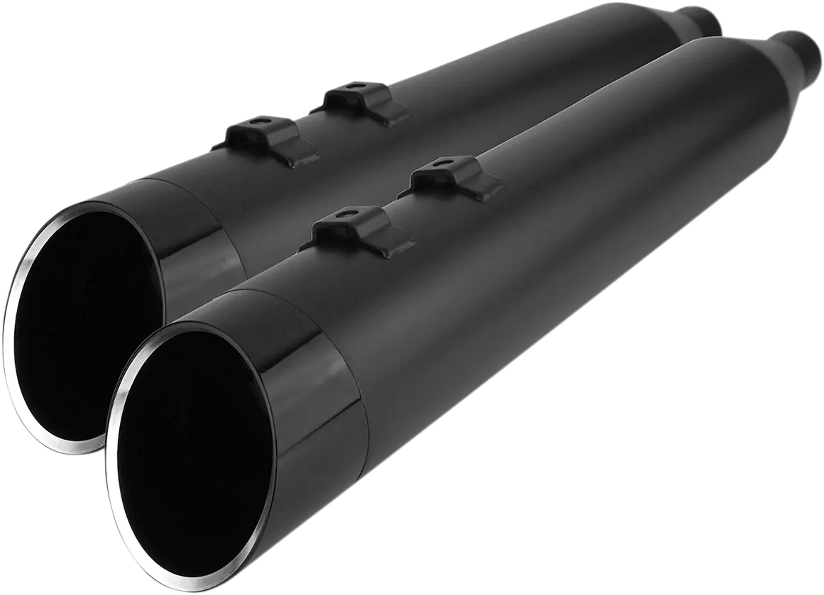Khrome Werks 4.5" Hp-plus Slip-on Mufflers Black
