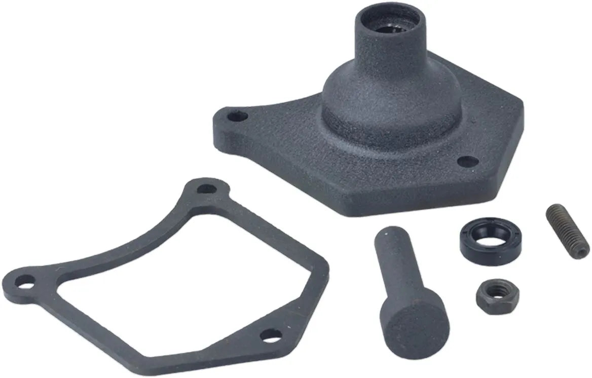 Drag Specialties Starter Solenoid End Cover With Buttons