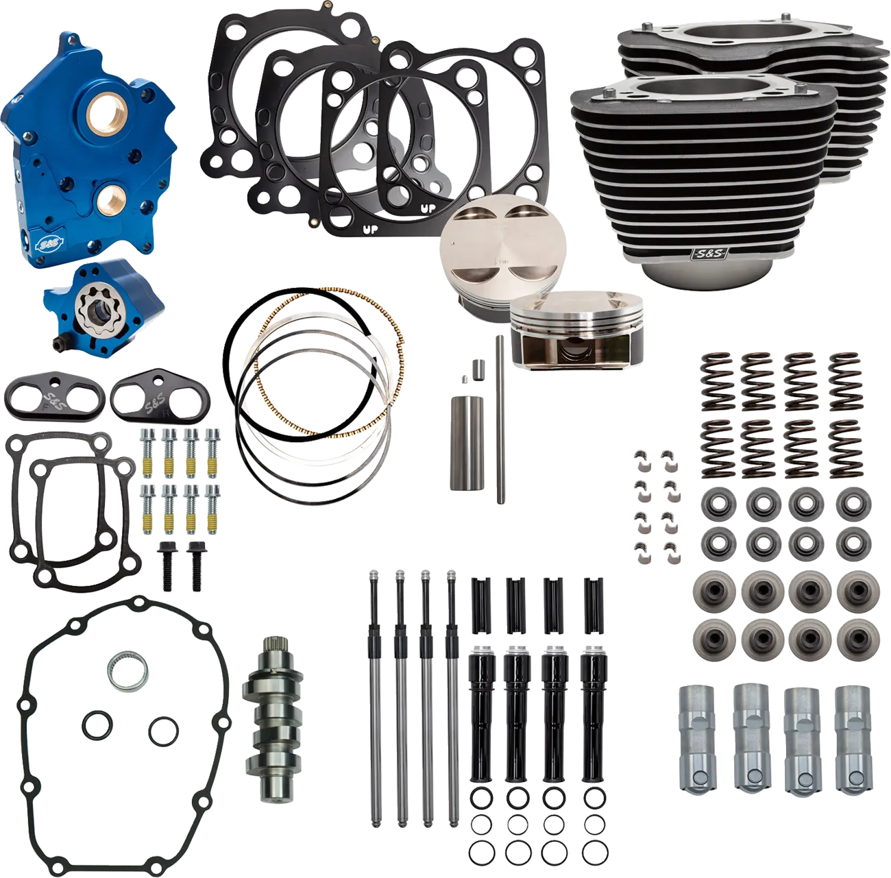 S&S Cycle 124" Power Package Big Bore Engine Kit