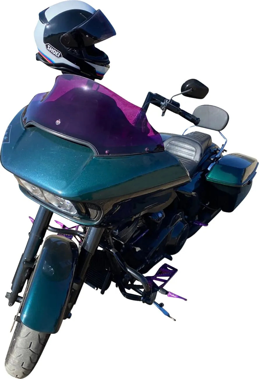 Klock Werks Kolor Flare™ Sport Windshield - Purple