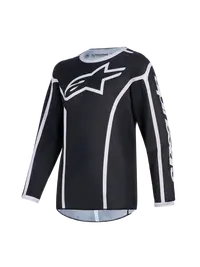 Alpinestars Youth Fluid Apex Jersey - Black/Gray