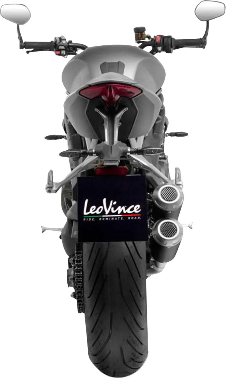 Leovince Lv-10 Slip-on Muffler - ECE Street Legal Approved