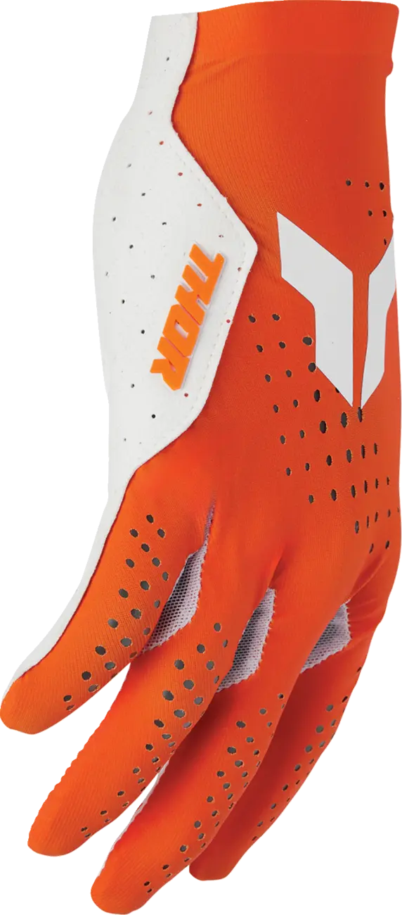 Thor Sportmode Vented Gloves - Orange/White