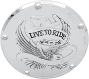 Drag Specialties Live To Ride Derby Cover