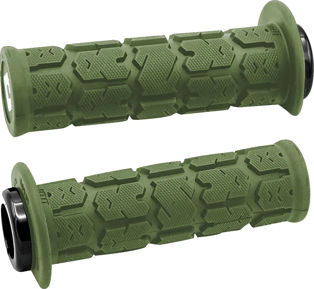 Odi Rogue 2.1 Lock-on Grips - Green/black