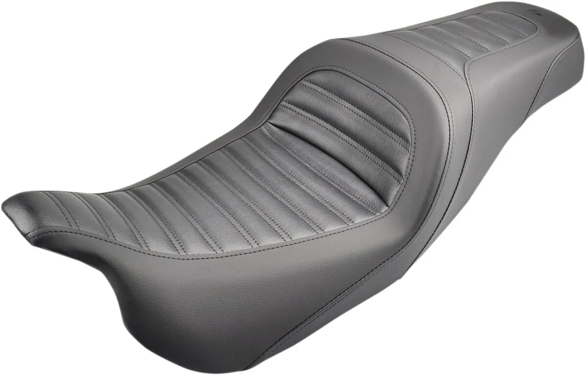 Saddlemen Slim Roll & Pleat Seat - For Harley Davidson
