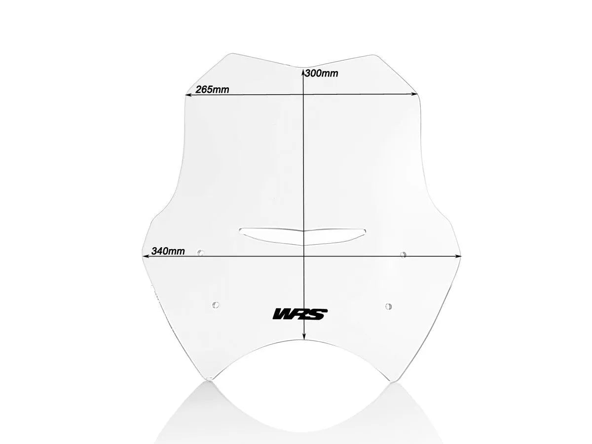 Wrs Windscreen - Enhanced Rider Protection