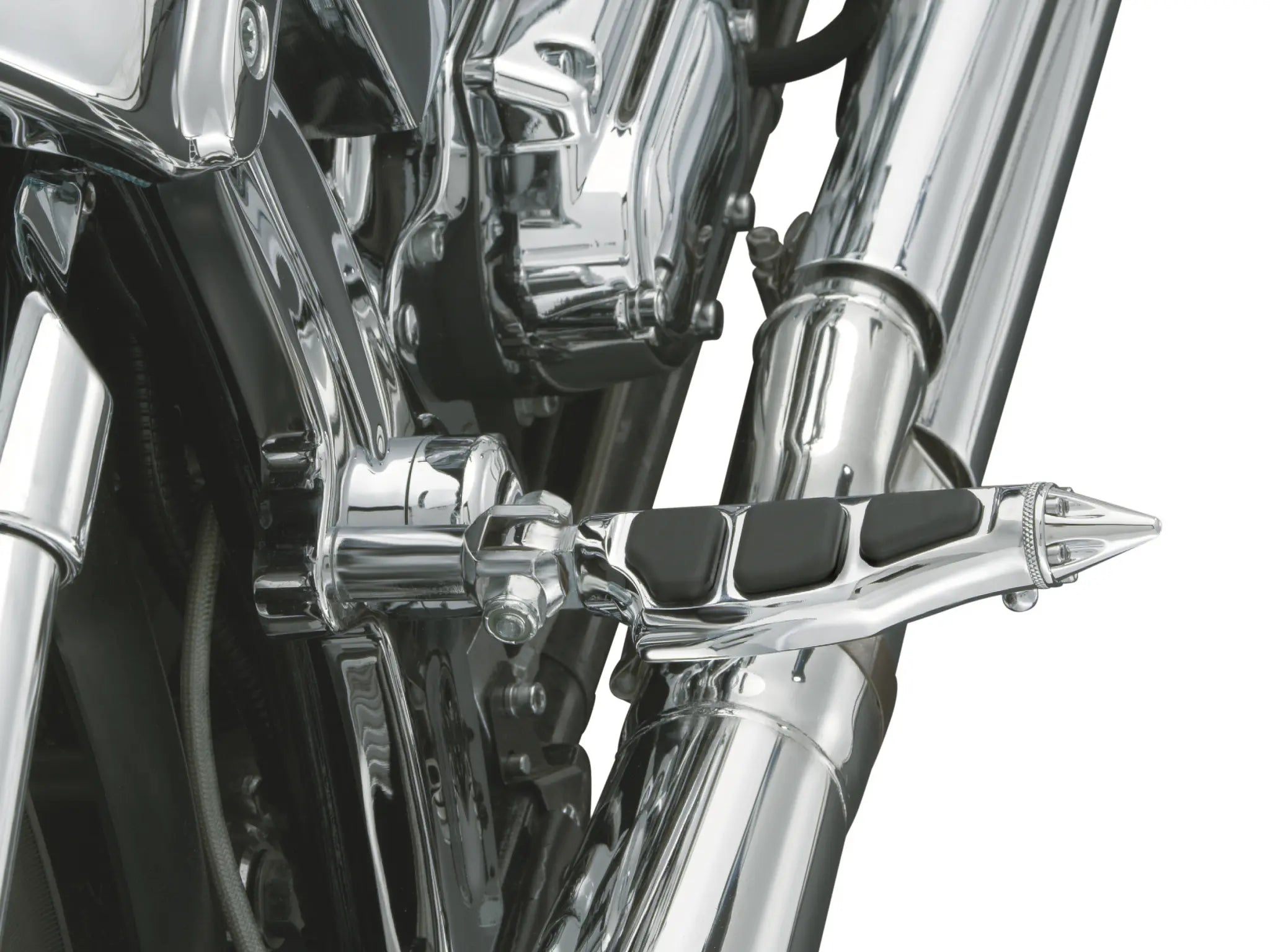 Kuryakyn Stiletto Pegs - Chrome & Black