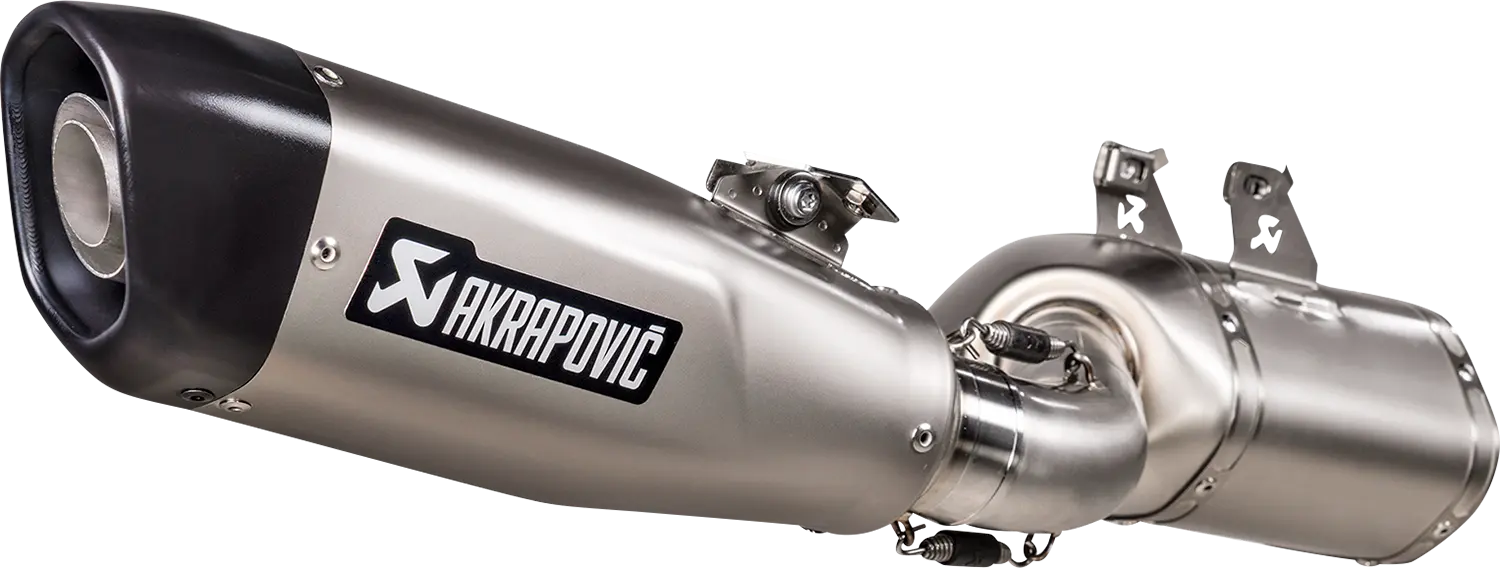Akrapovic Slip-on Line Muffler For Street Bikes - ECE Street Legal Approved