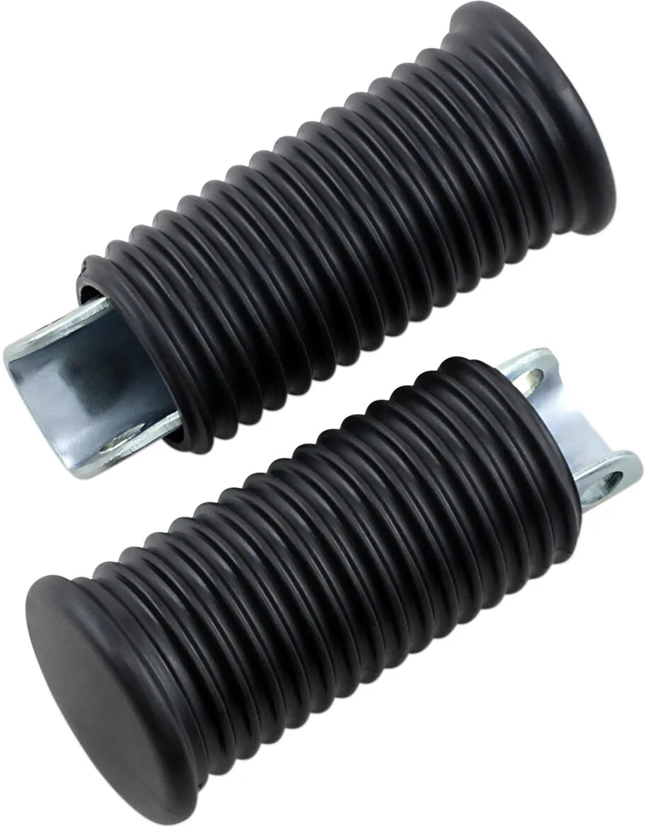 Drag Specialties Rubber Driver Foot Pegs for HD Sportster