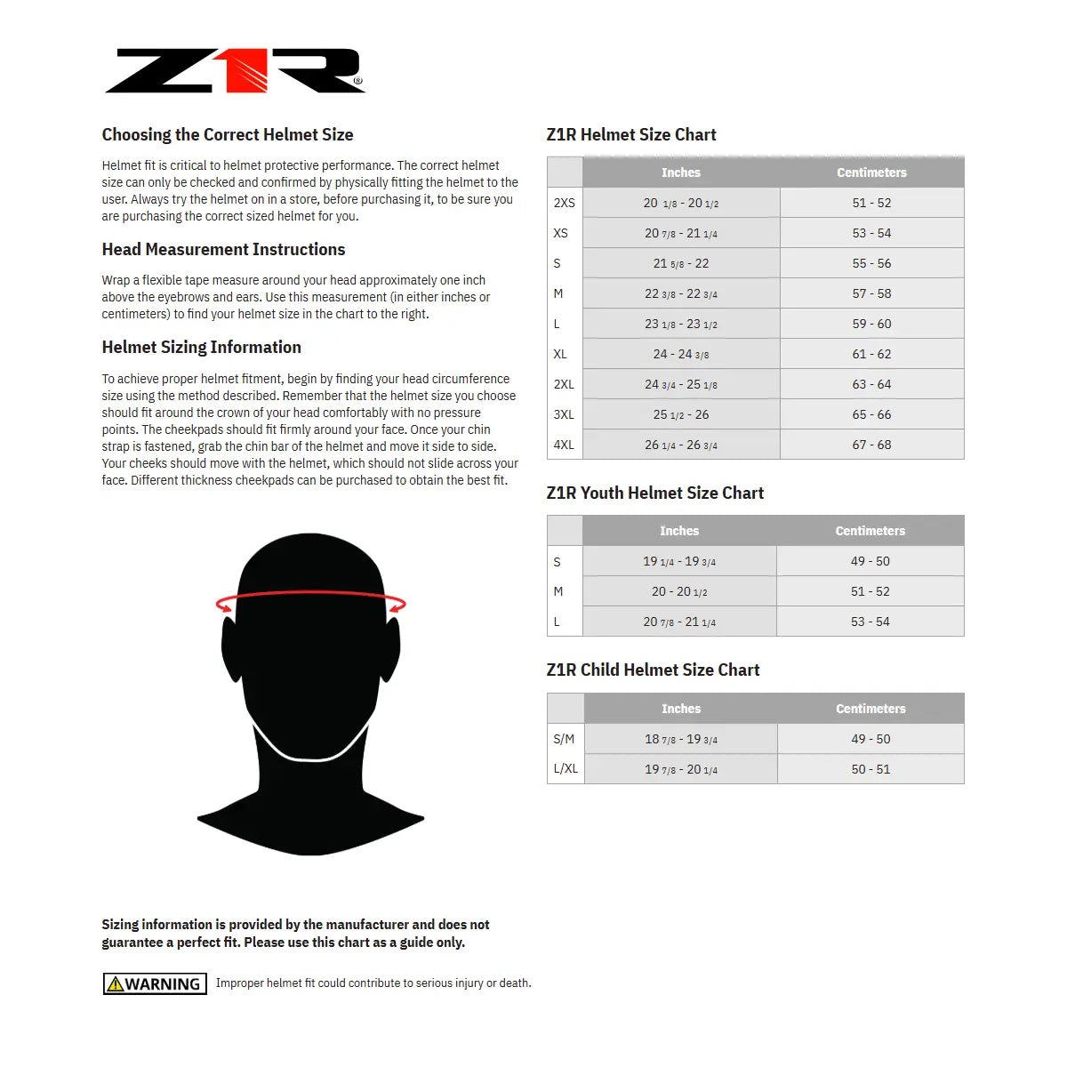 Z1r Range 2.0 Helmet - Dual Sport Black Gloss