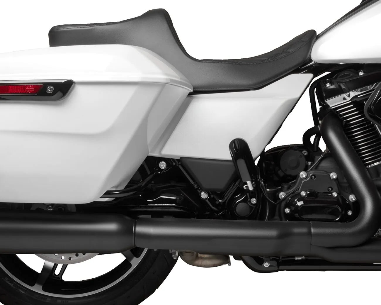 2-Up Drag Specialties Predator Iii Seat - For Harley Davidson