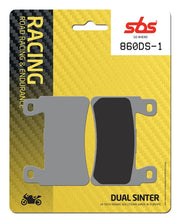 Sbs Ds Racing Dual Sintered Brake Pads Set - Front
