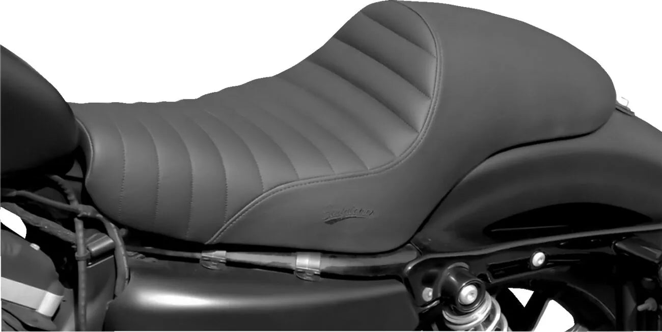 Saddlemen Americano 2-up Cafe Seat - For Harley Davidson
