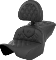Saddlemen Roadsofa Lattice Stitch Seat - For Harley Davidson