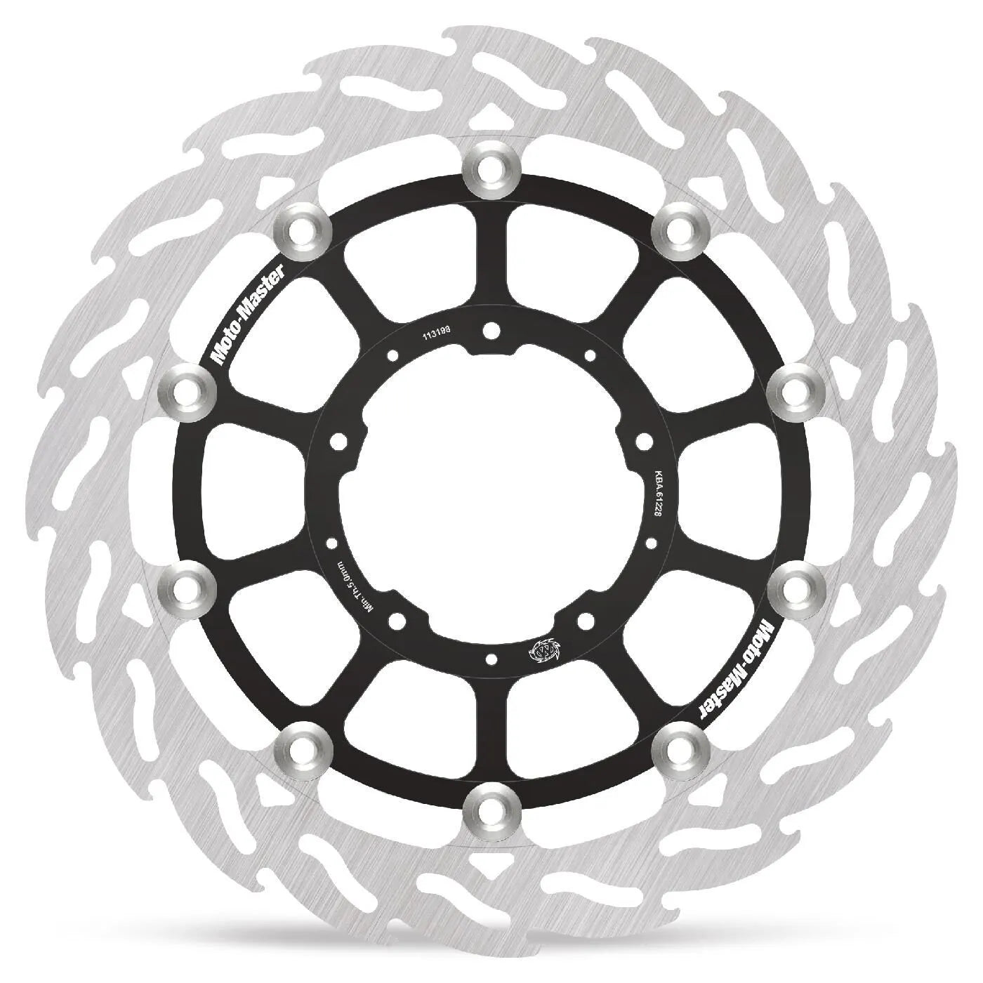 Moto-master Flame Series Brake Rotor For Enhanced Performance - Front