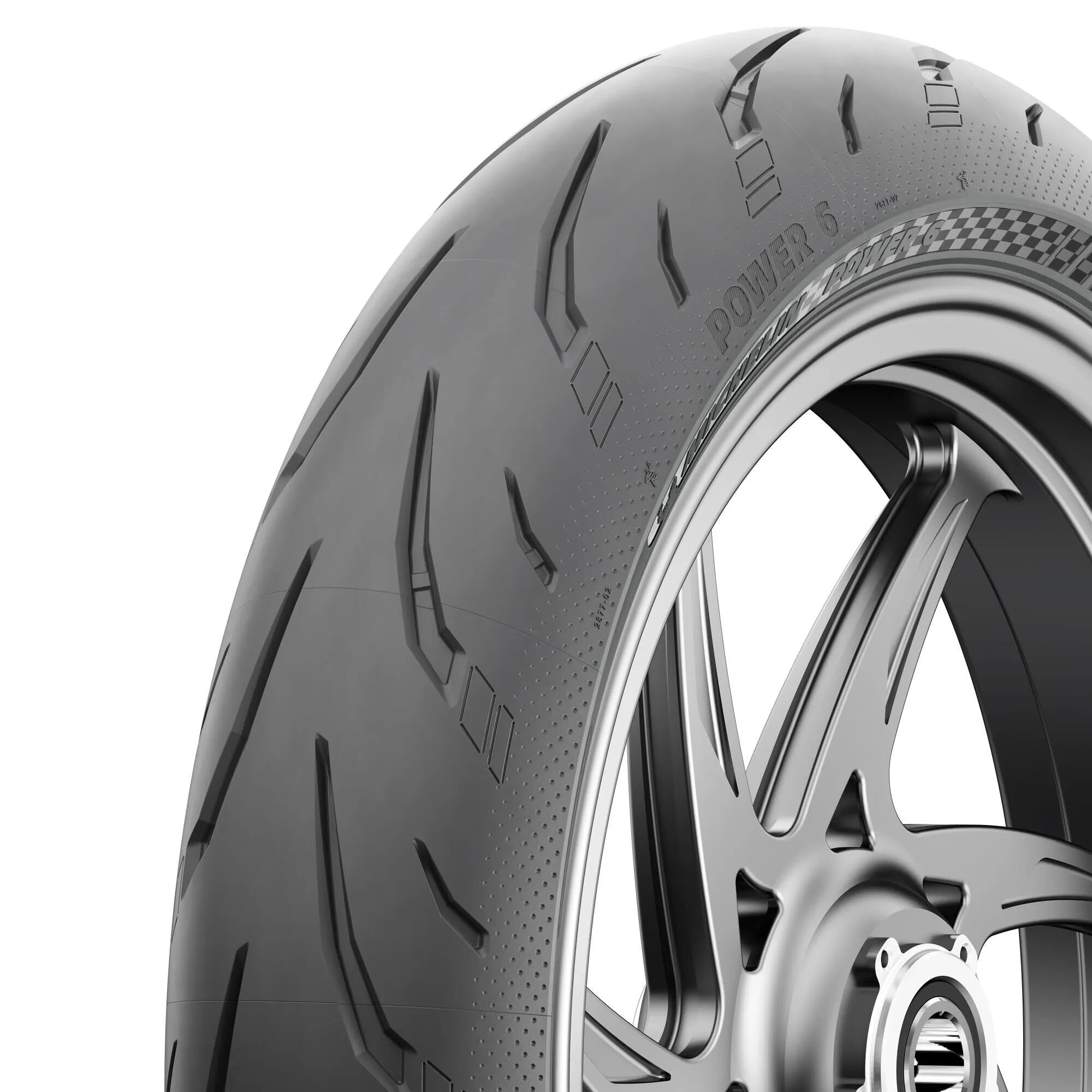 Michelin Power 6 Tire 120/70zr17 Front