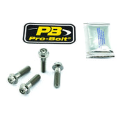 Pro Bolt Axle Pinch Bolt Kit Titan, Front