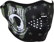 Zan Headgear POW MIA Flag Neoprene Half Mask
