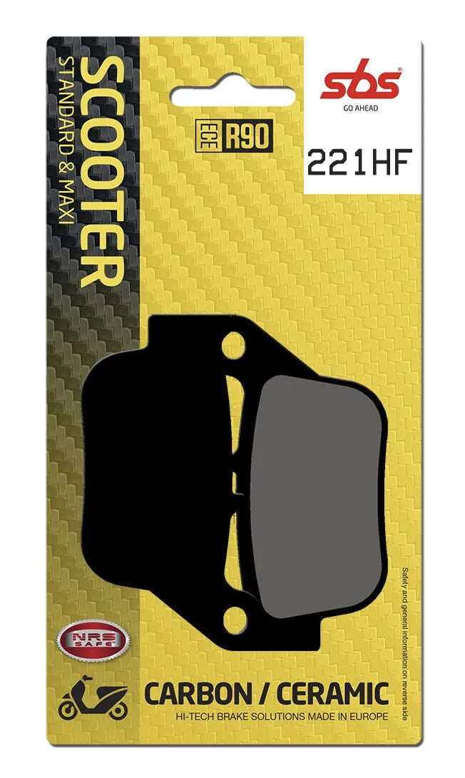 Sbs Hf Street Ceramic Organic Brake Pads - Rear