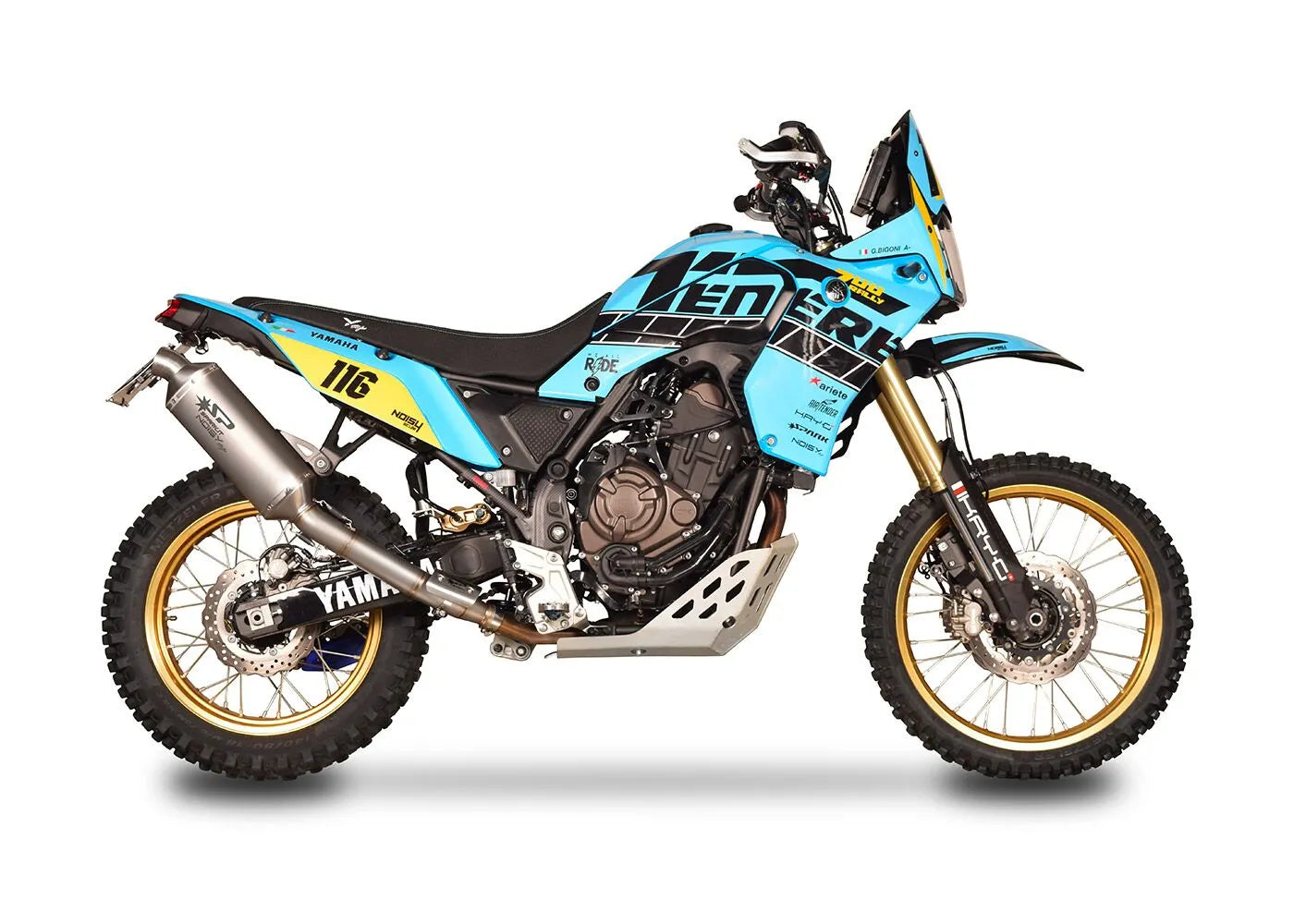 Spark Dakar Slip-on Muffler - ECE Street Legal Approved