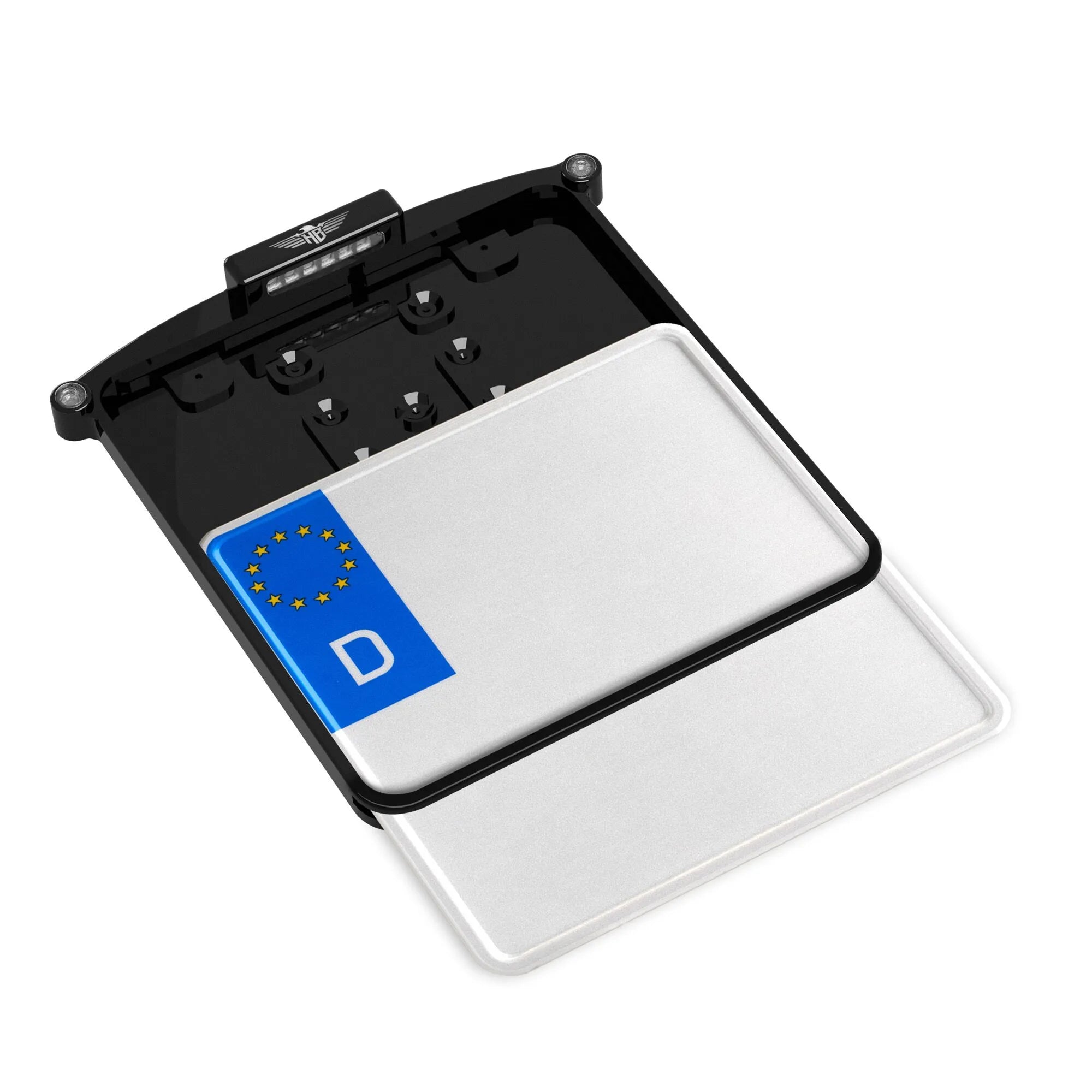 Heinz Bikes Nano License Plate Holder With Led Lighting