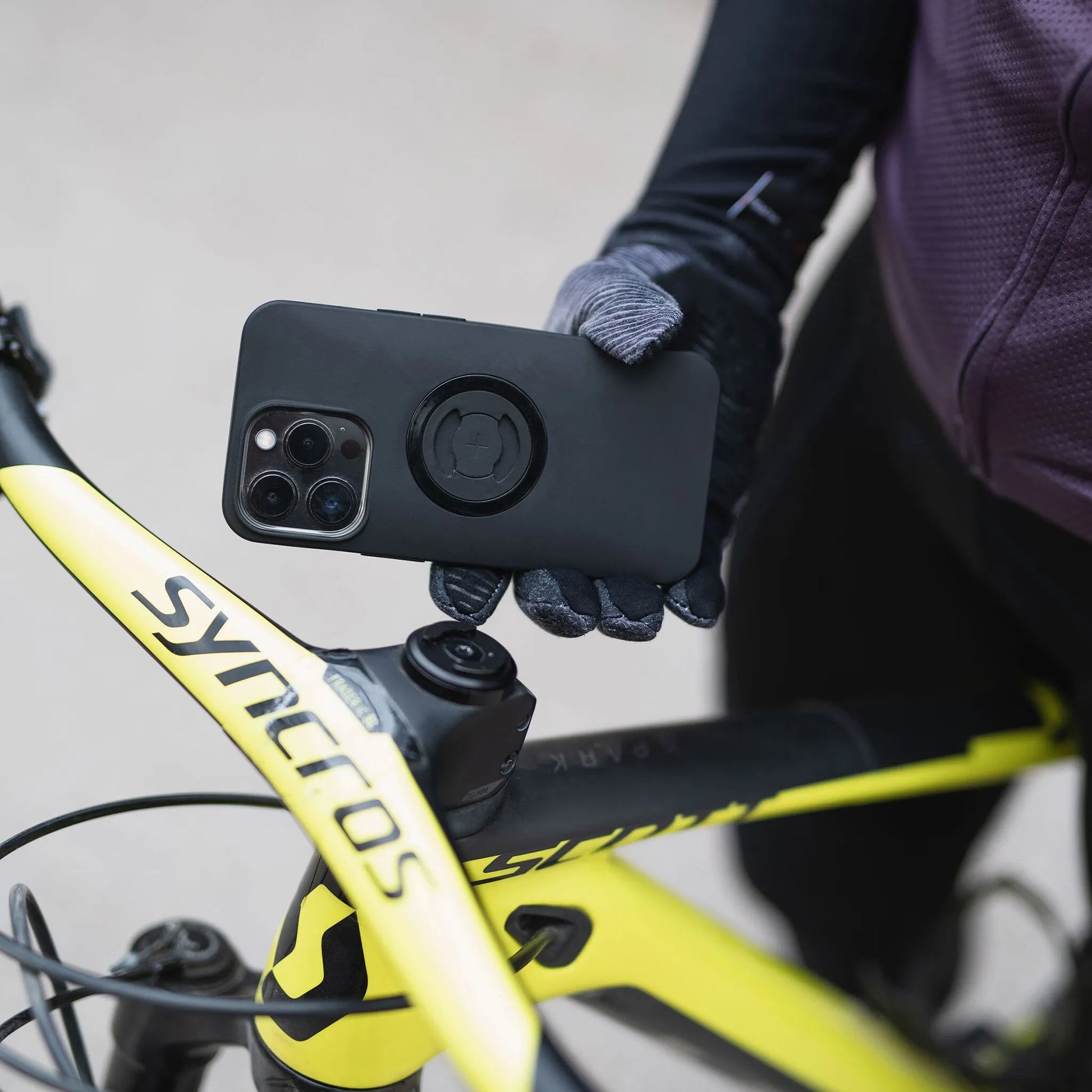 SP CONNECT Micro Stem Mount SPC+ for Handlebar Stem