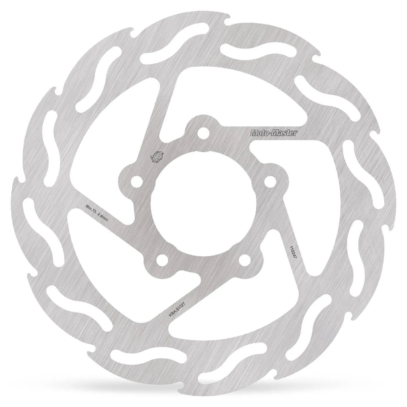 Moto-master Flame Series Brake Rotor For Motorcycles - Front