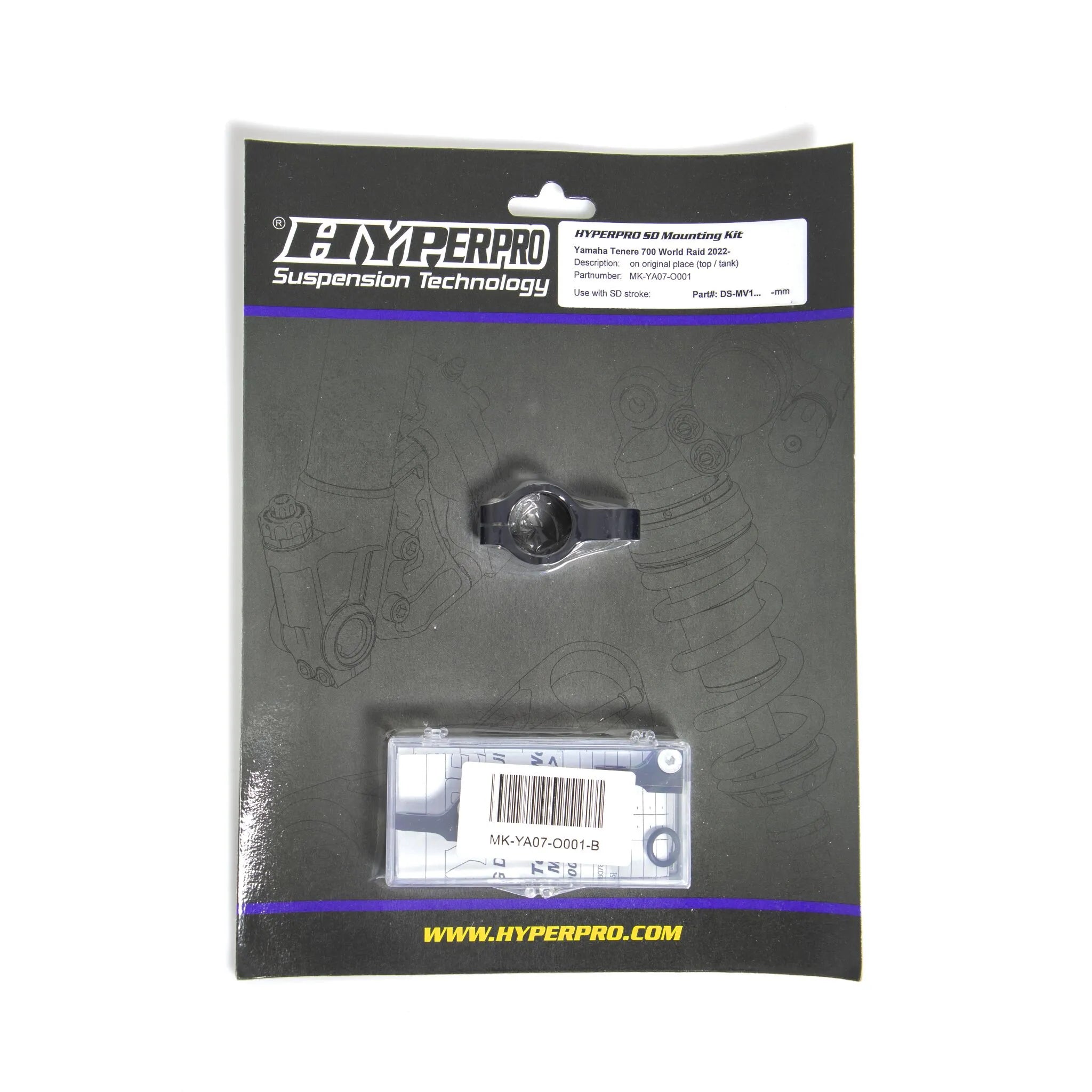 Hyperpro Steering Damper Mounting Kit
