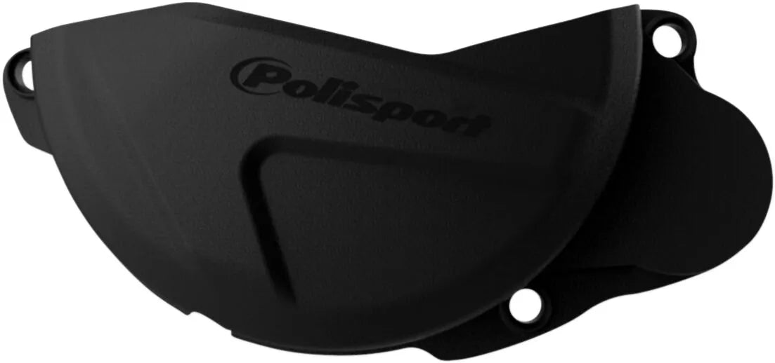 Polisport Clutch Cover Protector - Durable Plastic, Black