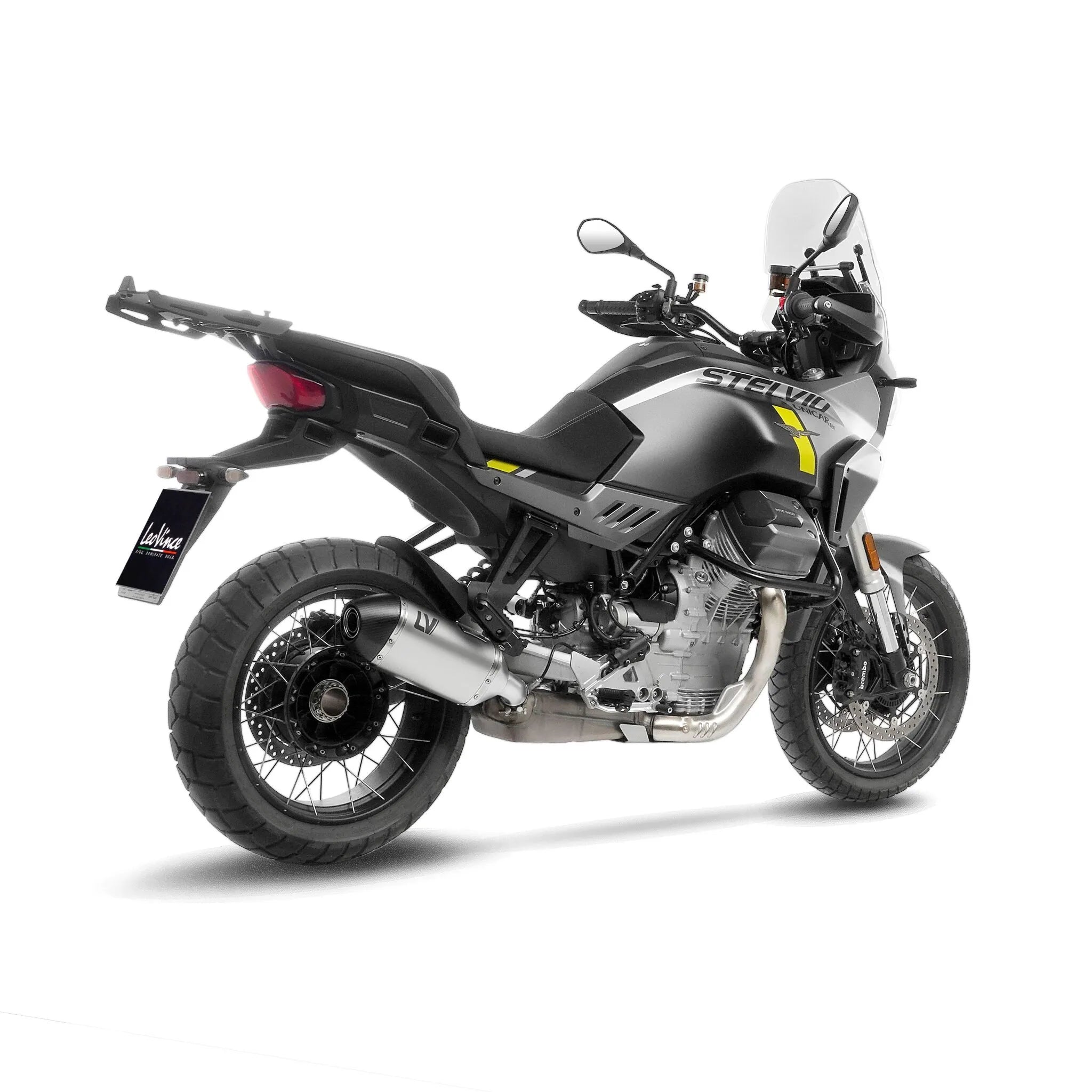 Leovince Lv-14 Stainless Steel Slip-on Muffler - ECE Street Legal Approved