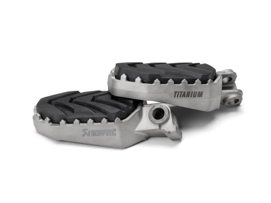 Akrapovic Titanium Foot Pegs