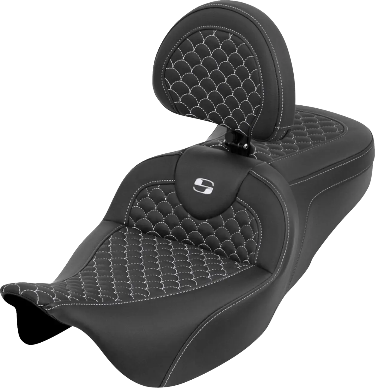 Saddlemen RoadSofa Dragon Scale Stitch Seat
