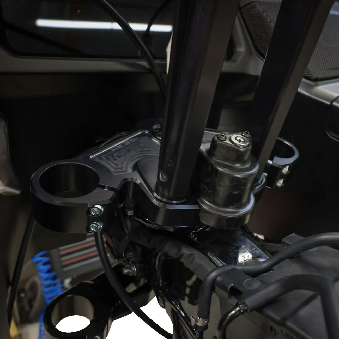 Thrashin Supply Co. Steering Lock Cover Carbon Fiber