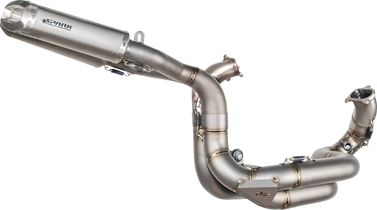 Spark Rectangular Full Titanium Exhaust System