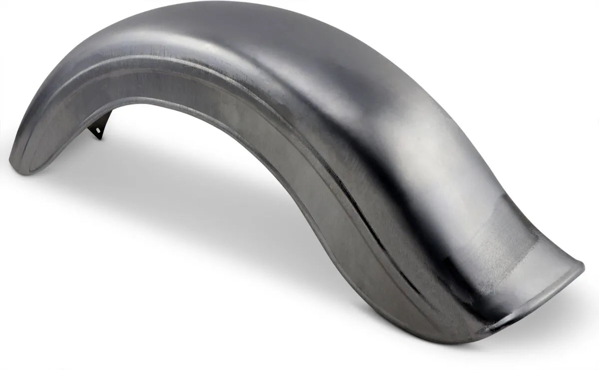 Drag Specialties Fat Bob-Style Rear Fender Right Chain Raw Steel