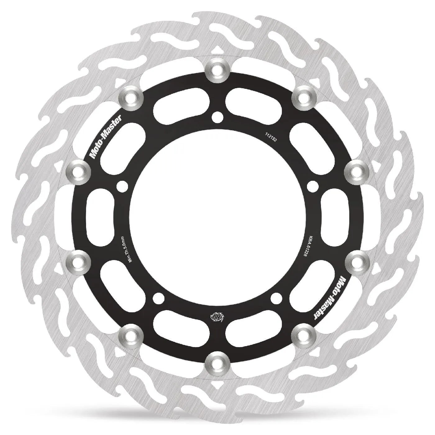 Moto-master Flame Series Floating Brake Rotor - Front