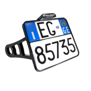 Heinz Bikes License Plate Side Mount For 1" Axles