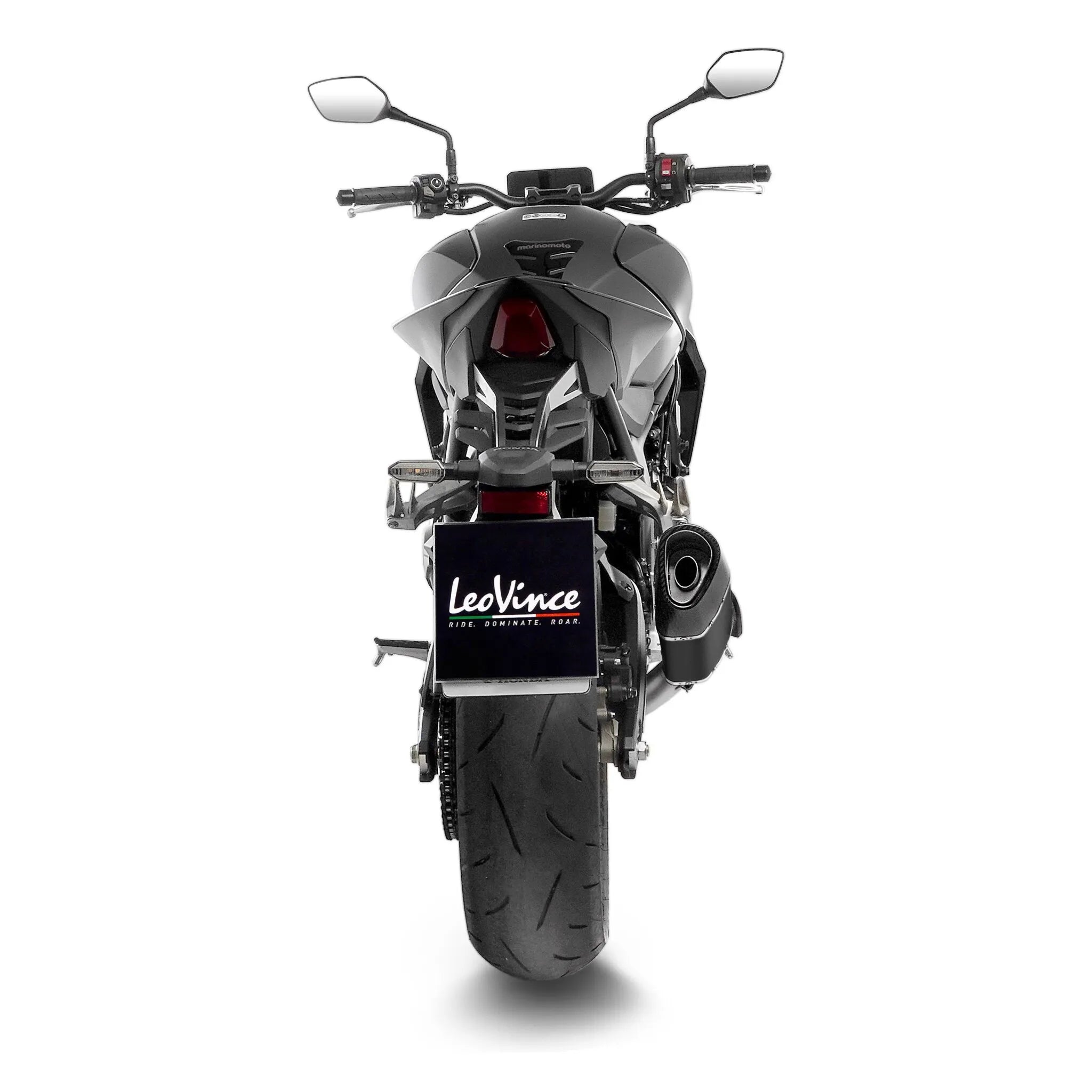 Leovince Lv-14r Black Edition Slip-on Muffler - ECE Street Legal Approved