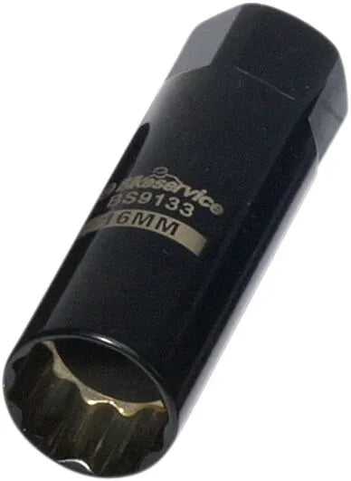 Bikeservice Thin Wall Spark Plug Socket For 16mm Plugs