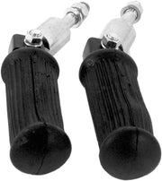 Emgo Universal Folding Foot Rests - 4" Rubberized