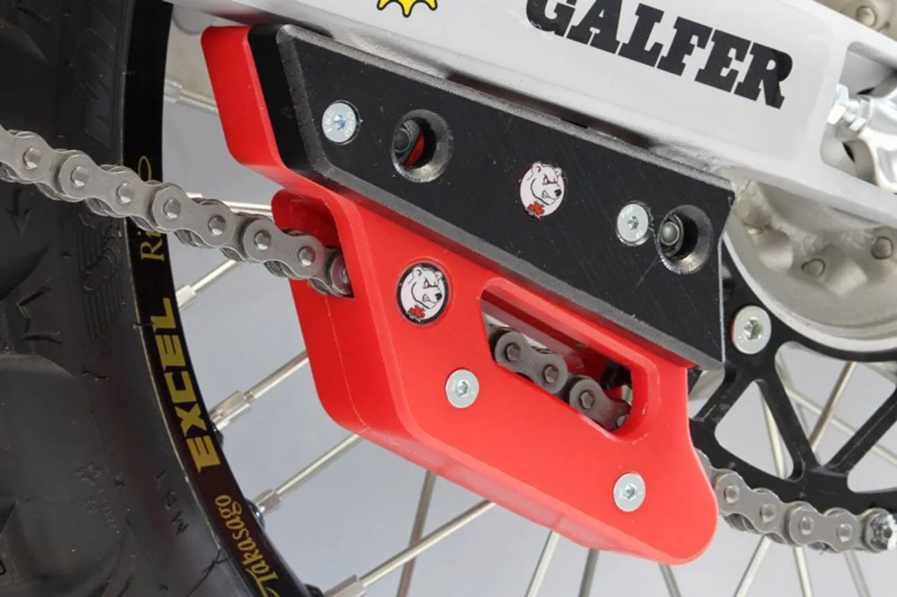 Axp Racing Chain Guide Pad - Uhmw Plastic