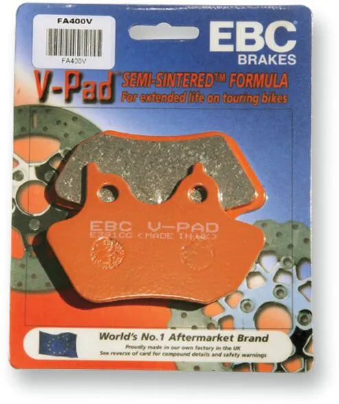 Ebc Semi-sintered "V" Brake Pads - Front
