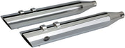 S&s Cycle Slash Cut Slip-on Mufflers - Chrome