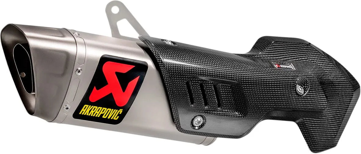 Akrapovic Titanium Slip-on Line Muffler - ECE Street Legal Approved