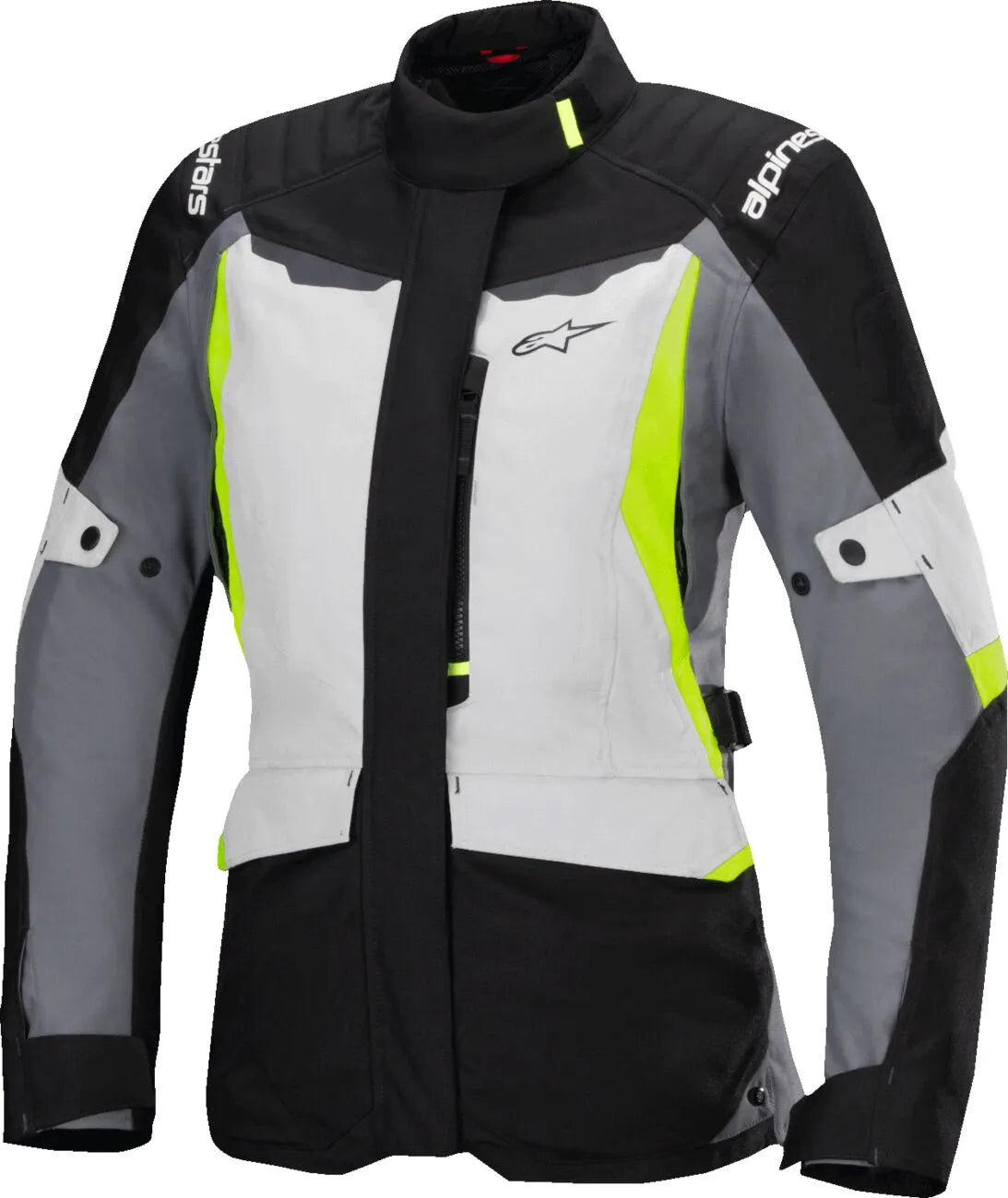 Alpinestars Stella St-1 Waterproof Jacket - Black/Gray/Fluorescent Yellow