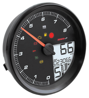Koso HD-05 Fat Bob Style Gauge for Softail and Road King – Gauges & Dashes