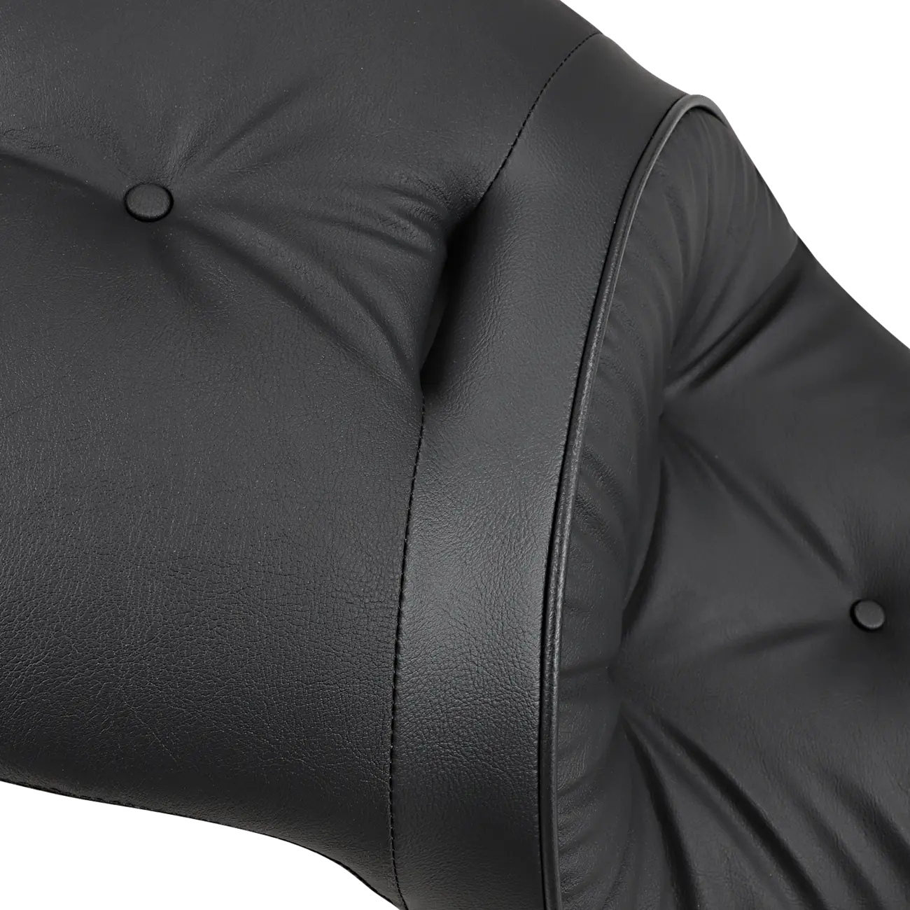 Drag Specialties 2-up Leather Touring Seat - For Harley Davidson