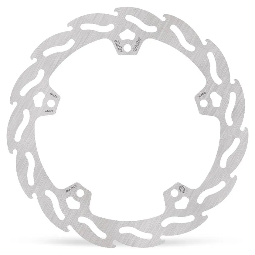 Moto-master Flame Fixed Brake Rotor For Harley-davidson